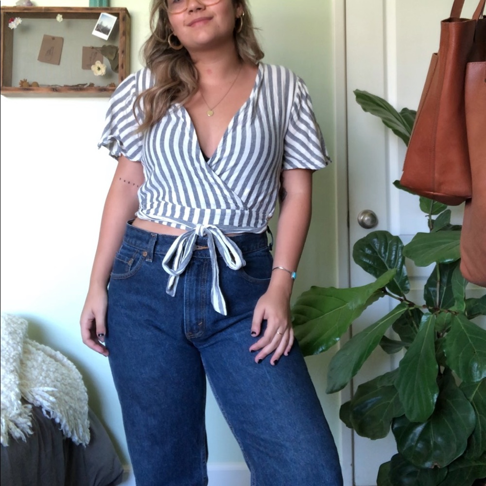 Cotton On Cropped Blouse